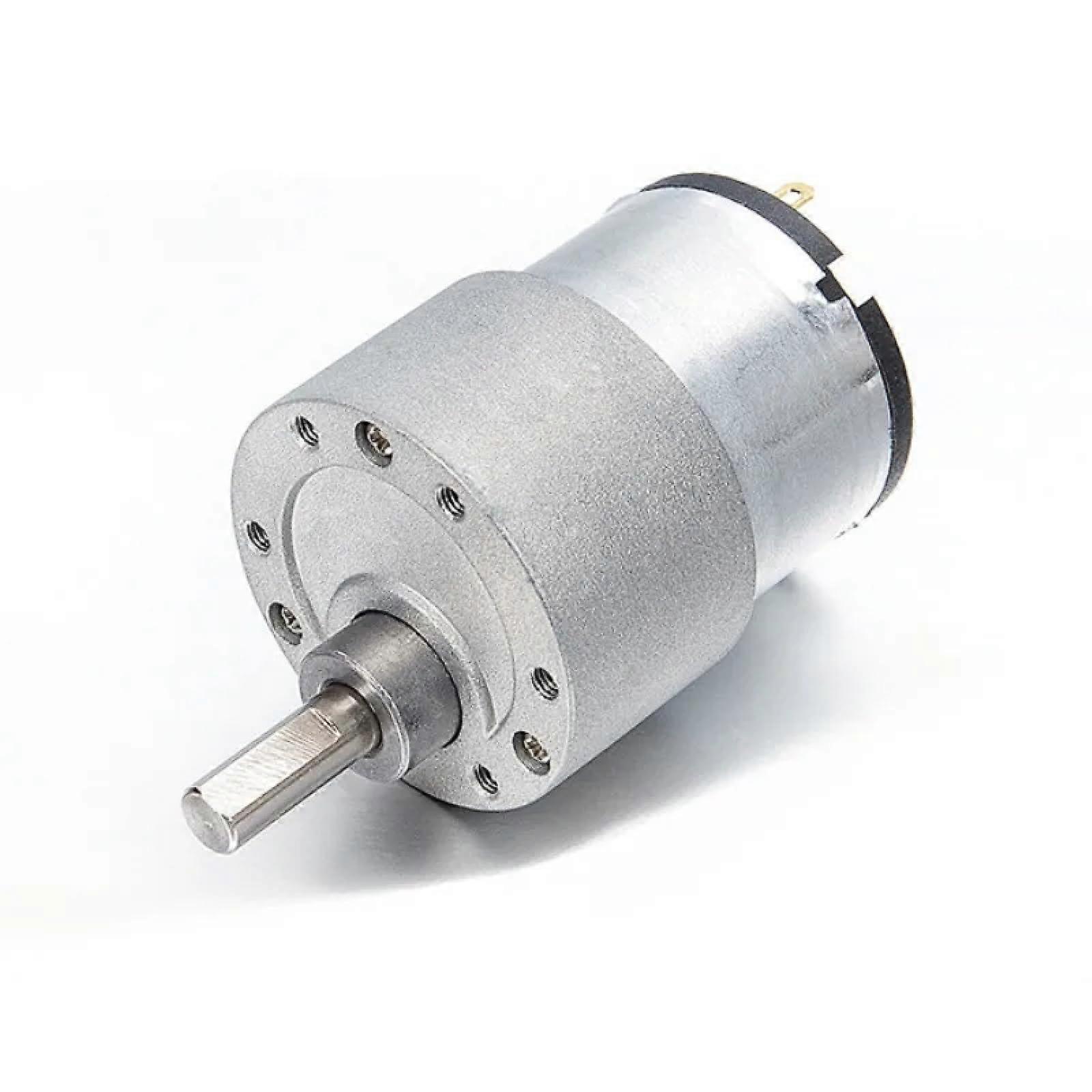 High Torque Reversible Mini DC Gear Motor 6V/12V/24V 7960RPM Brush Motor for Intelligent Toilet and Robotics (600rpm12VOTHER)