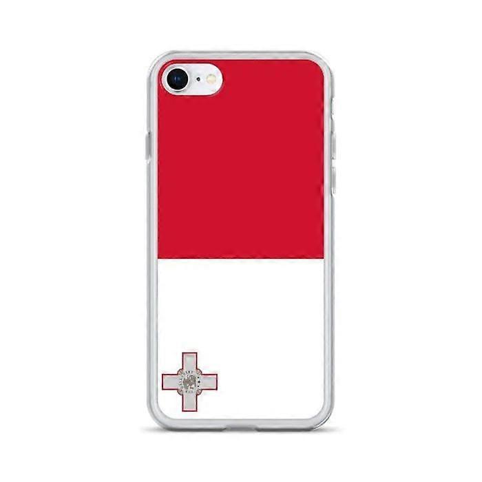 iPhone Case - Malta - Flag - Soft - Multicolored - Compatible with iPhone 6S Plus