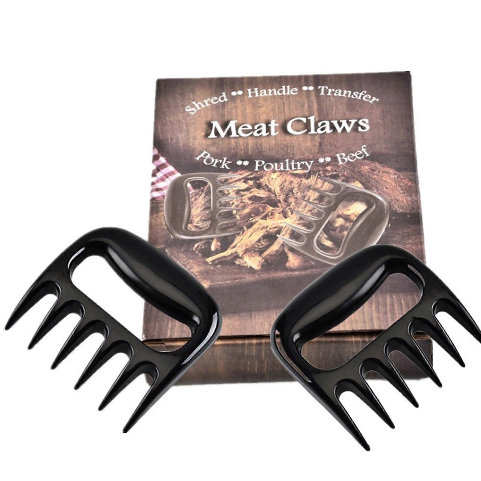 Meat Separator Claws for Easy Shredding and Tenderizing Plastic Barbecue Forks Manually Pulling Shredded Pork Clip