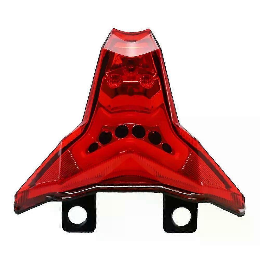 Applies to Suitable for KAWASAKI Z400 Z1000/R ZX6R ZX10R ZX10RR NINJA 400 Motorcycle LED Tail Light Rear Brake Stop Lamp with Turn Signal Flashing