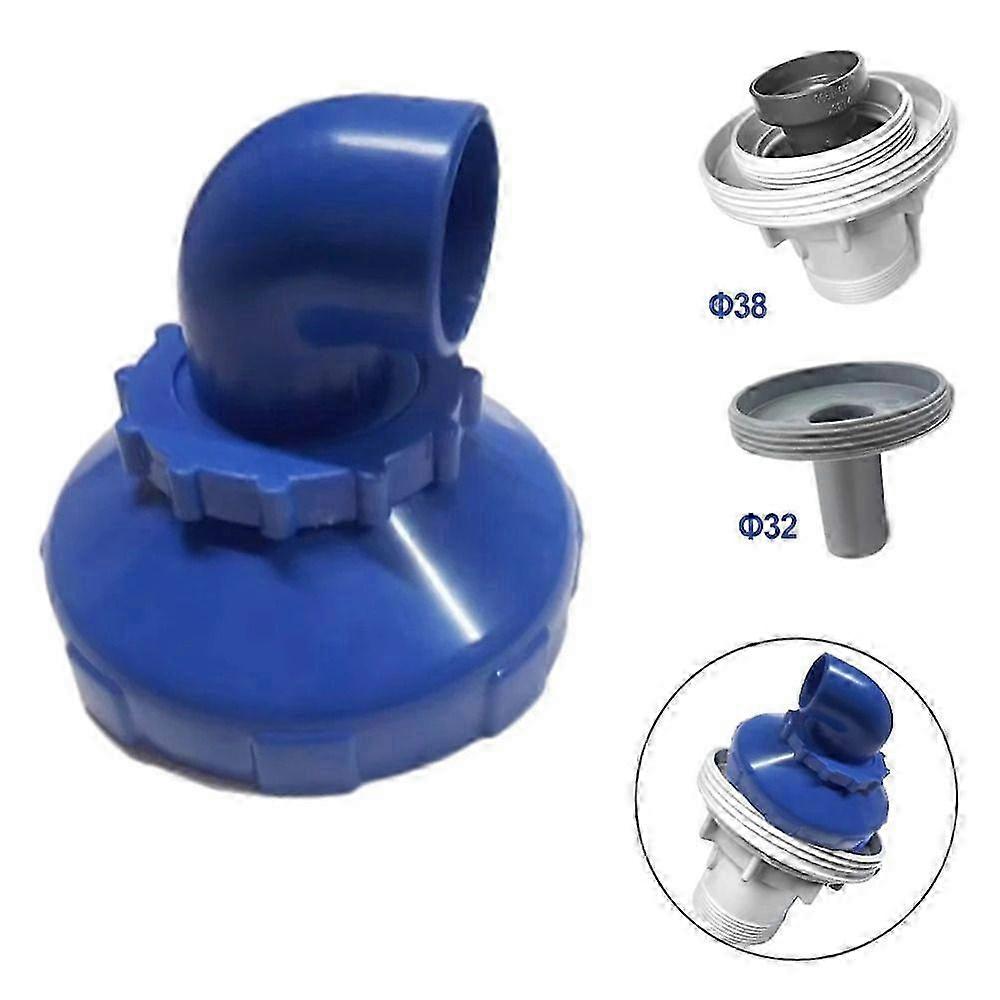 32/38mm Pool Inlet Nozzle 360 Degree Rotatable Plastic Swimming Pool Jet Removable Durable for Intex Outlet Airstone