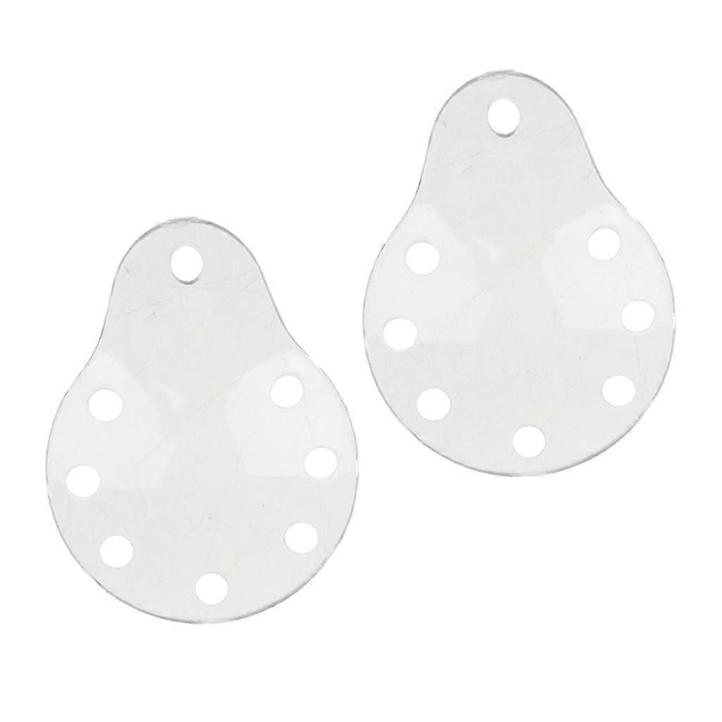 2ks Clear Ventilated, 8 otvorů Oko