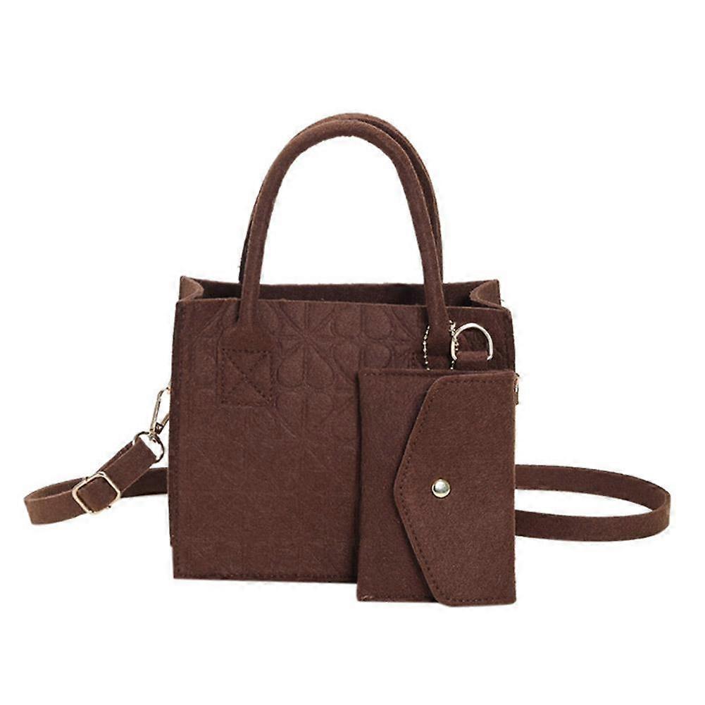Autumn simple versatile handbag popular felt