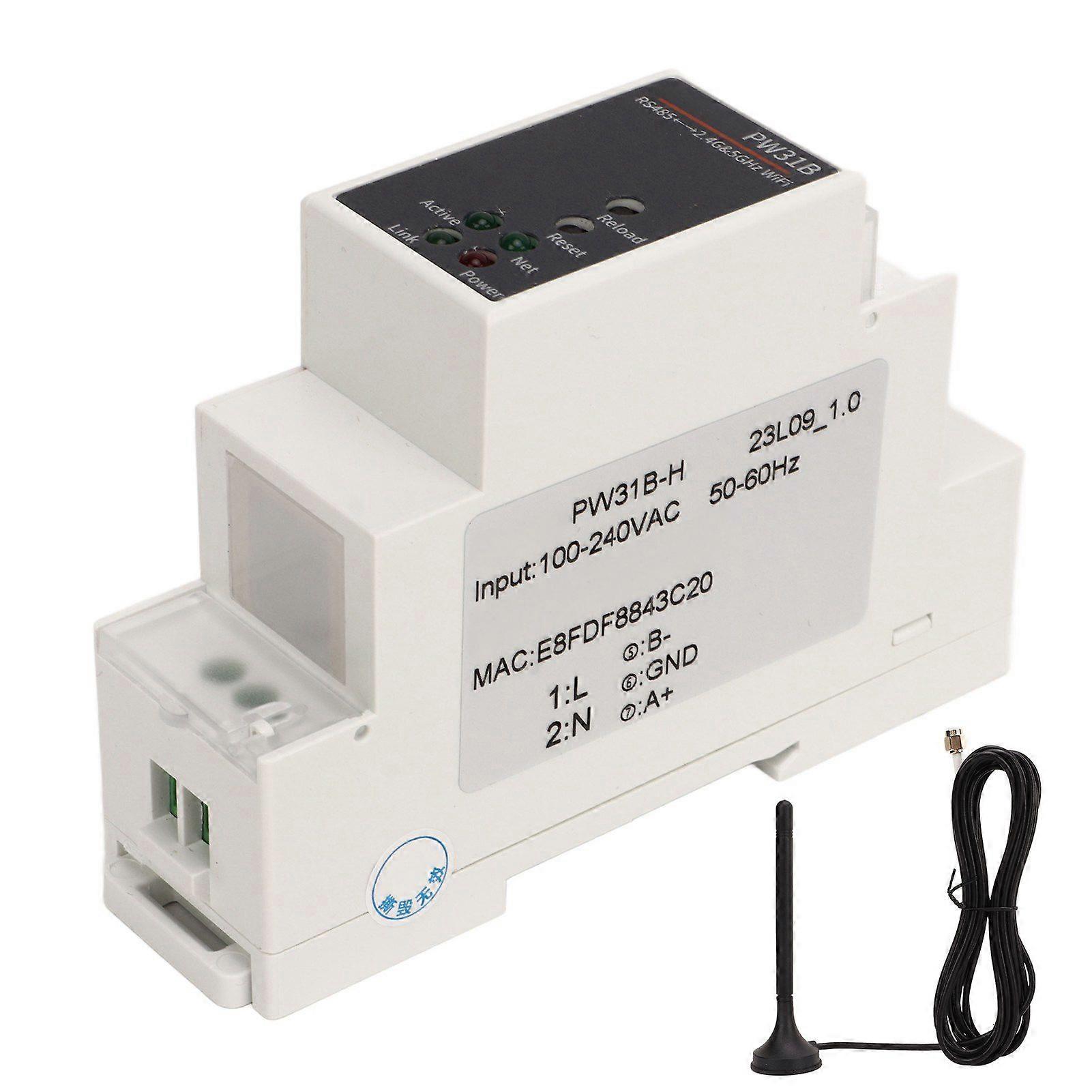 2025 Latest Model  PW31B H Serial Server IoT R485 to 2.4 and 5Ghz WiFi Dual