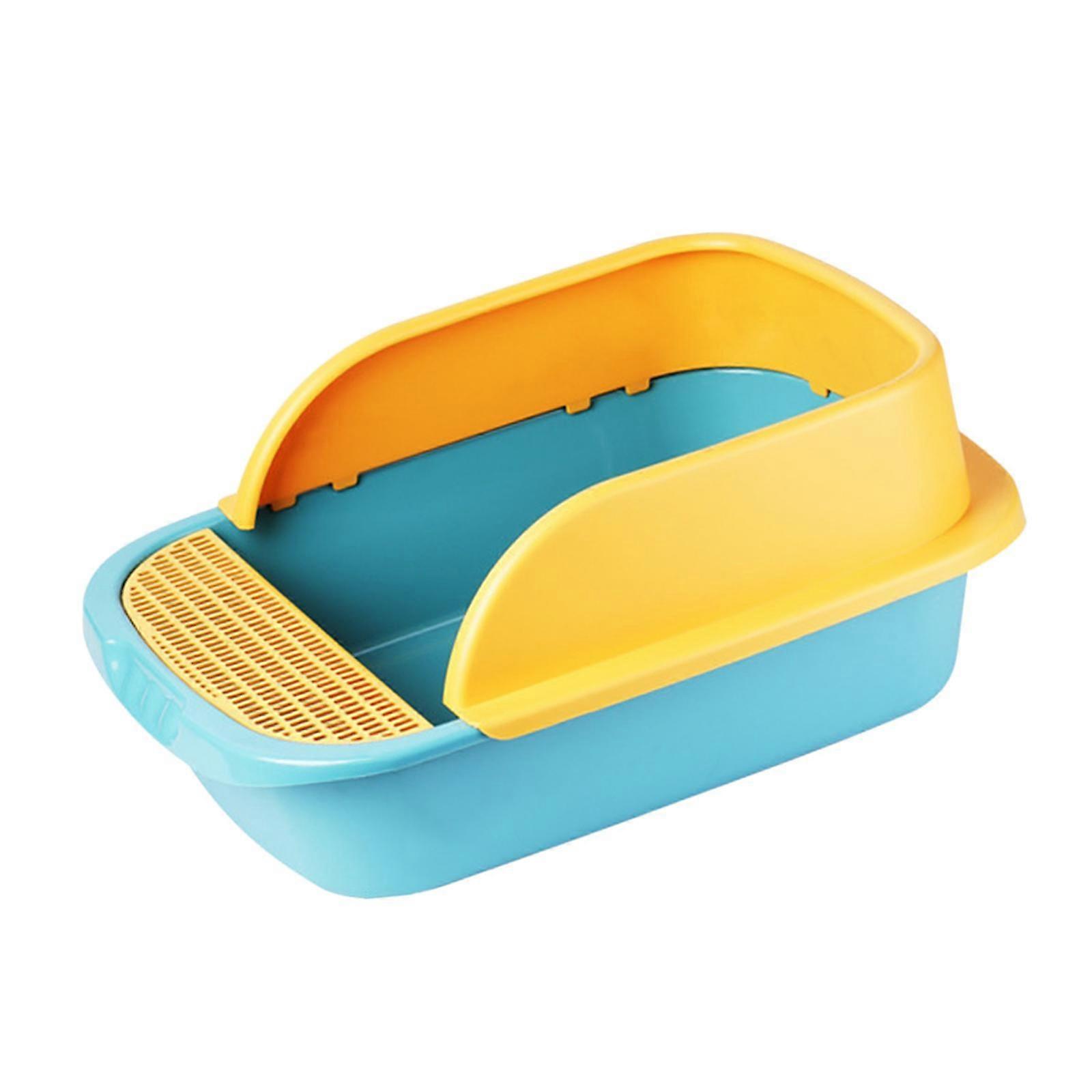 Detachable Rim C with Sand Box Container Toilet Bedpan Easy to Litter Tray