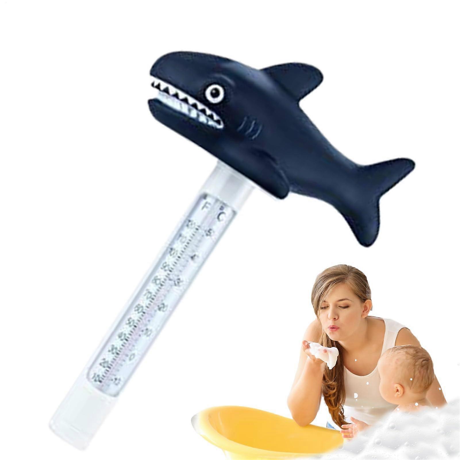 Cartoon Pond Thermometer, Easy to Read Display, Floating Water Gauge for Hot Spring, Spa, Bathtub