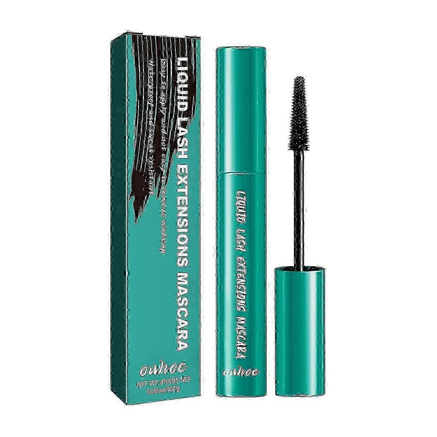 OUHOE Mascara, black curling, slender, thick, mild, natural, waterproof mascara without removing mak