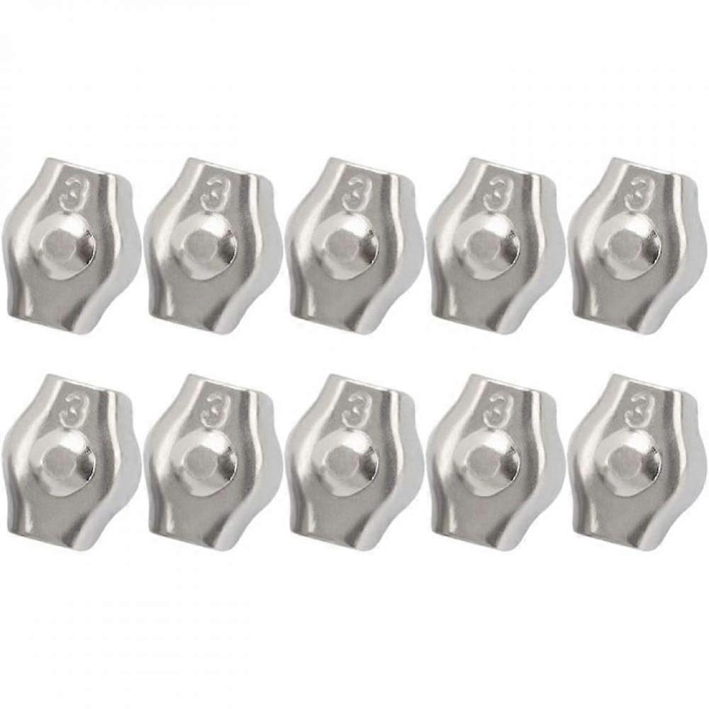 304 stainless steel single clamp double clamp wire rope single clamp double clamp decorative clamp clamp lock clamp