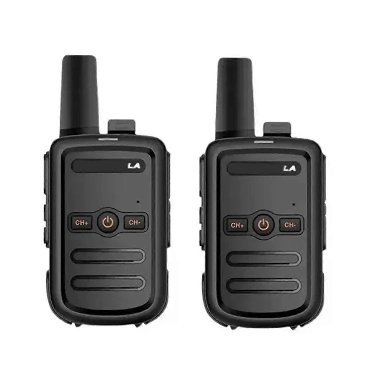 PT858 Portable Walkie Talkie Long Range 16-Channel Two-Way Radio for Hiking Camping Travelling Emer