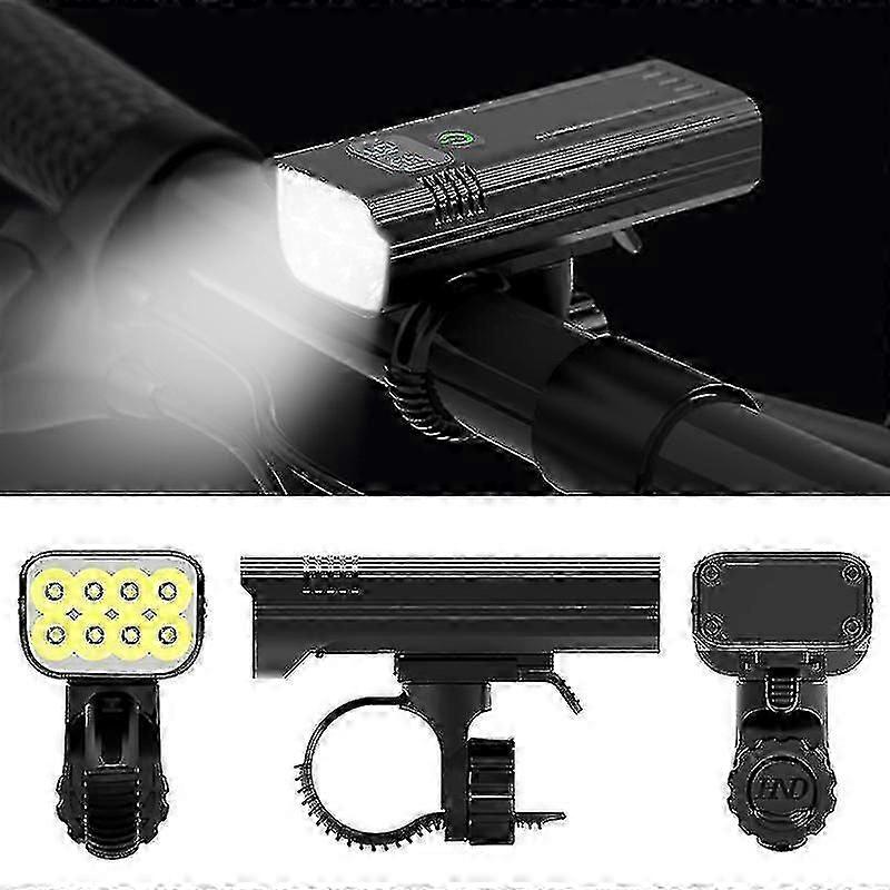 30000 lumen luce per bici 10000mAh USB ricaricabile impermeabile MTB  bicicletta faro anteriore per ciclismo