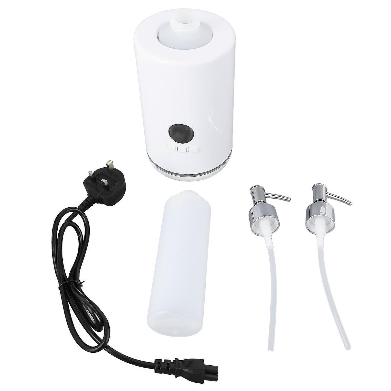 360 Degree Massage Oil Warmer LED Touch Screen Temperature Control with 2 Bottles GB Plug 100-240V