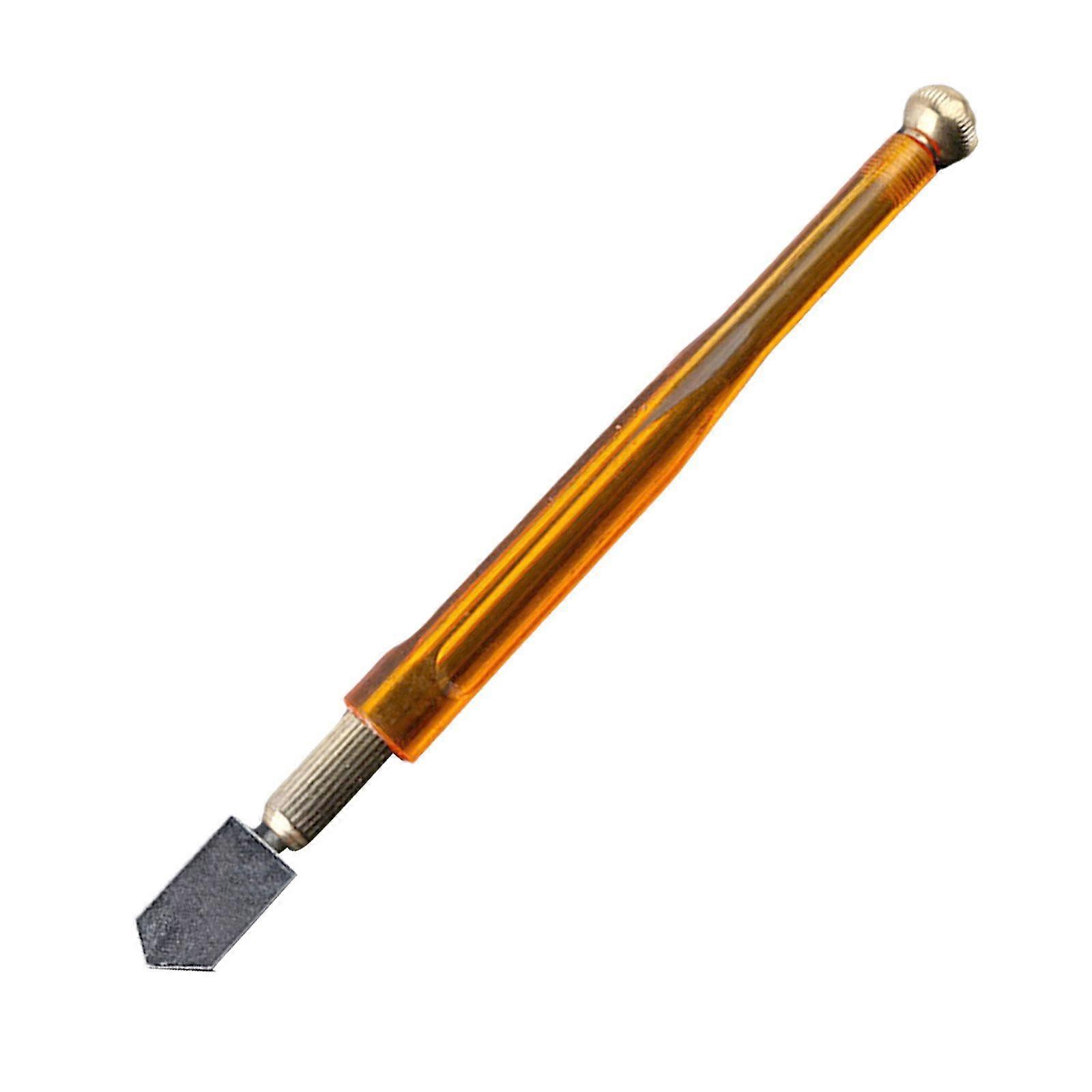 1x Professional Glass Cutter Oil Lubricated Cutters Carbide Grip With M6U9