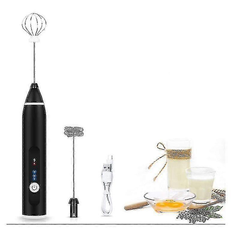 Electric Egg Beater Mixer Handheld 3-speed Adjustable Blender Whisk Tool--