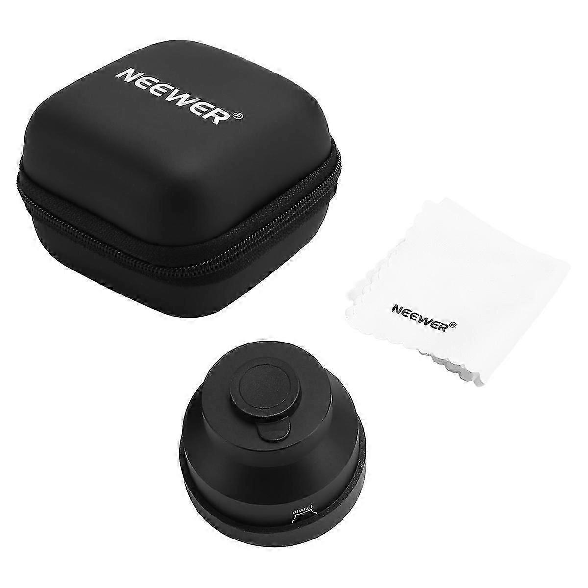NEEWER HD 105mm マクロレンズ 17mm スレッド バックプレート用 iPhone 用
