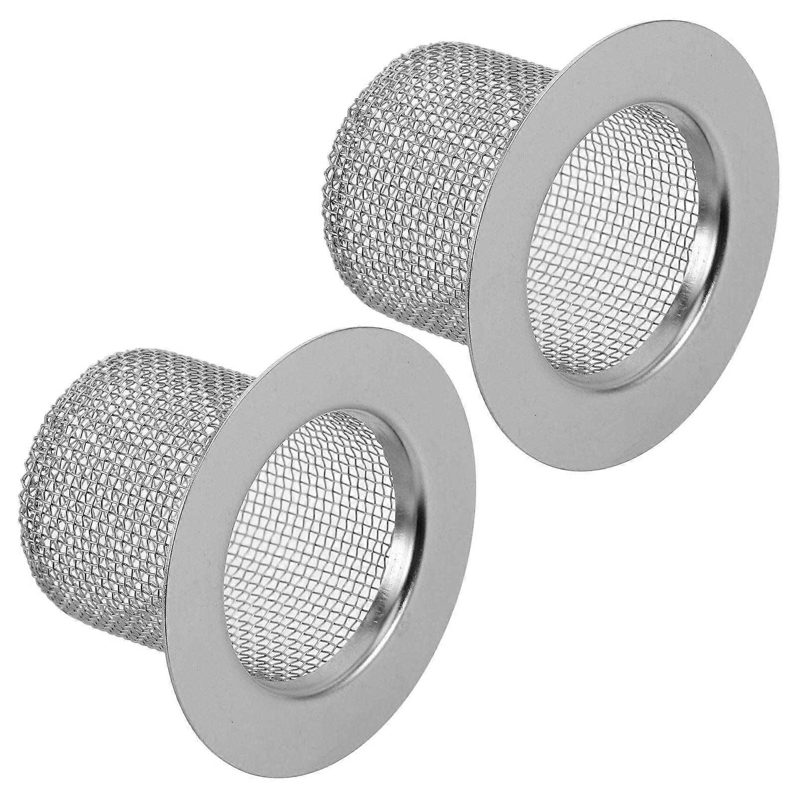 Kitchen and Bath Drain Strainer, Simple Setup with Stainless Steel Mesh