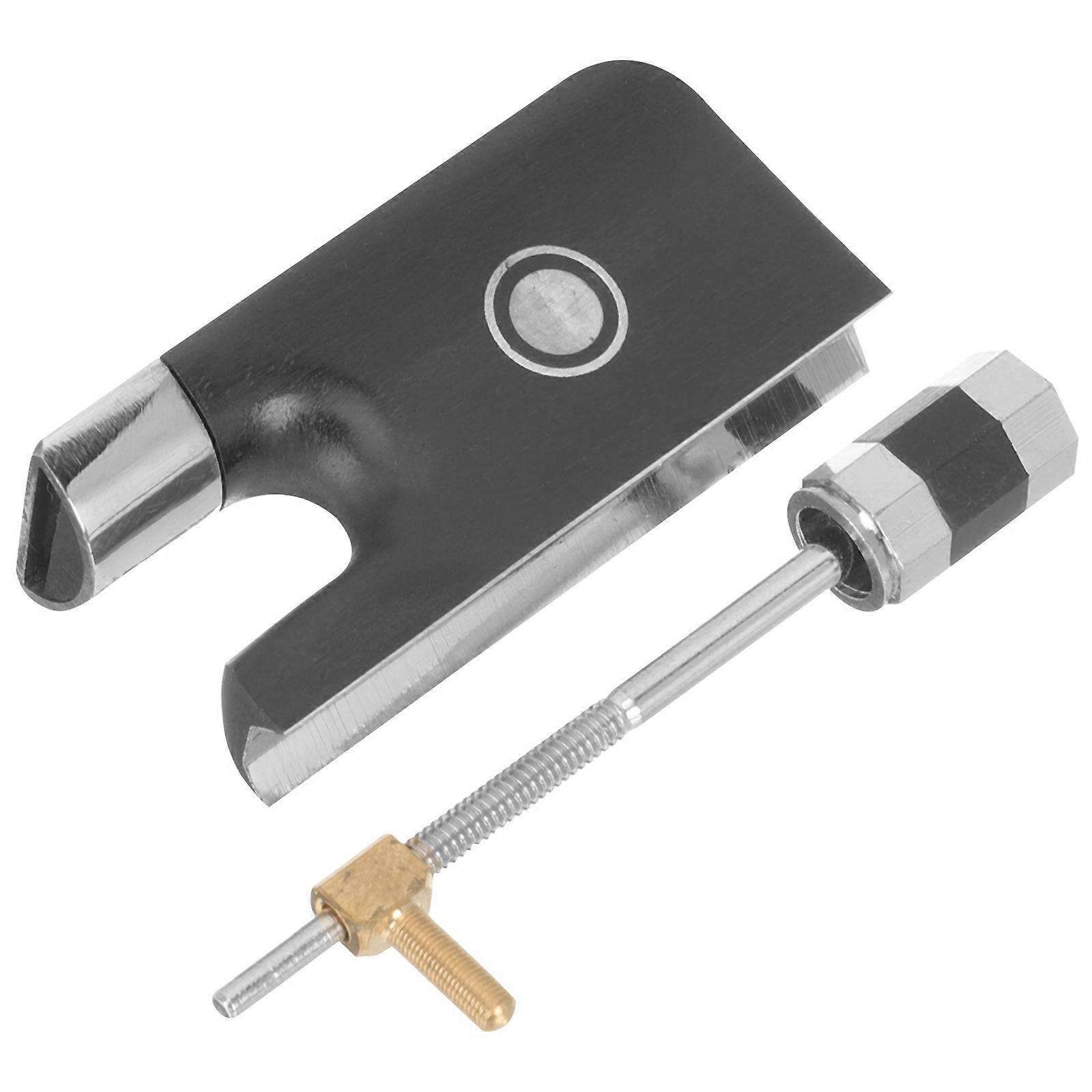 Violin Cello Bow Frog Replacement with Screw   Durable Repair Part for Safe Violin Practice
