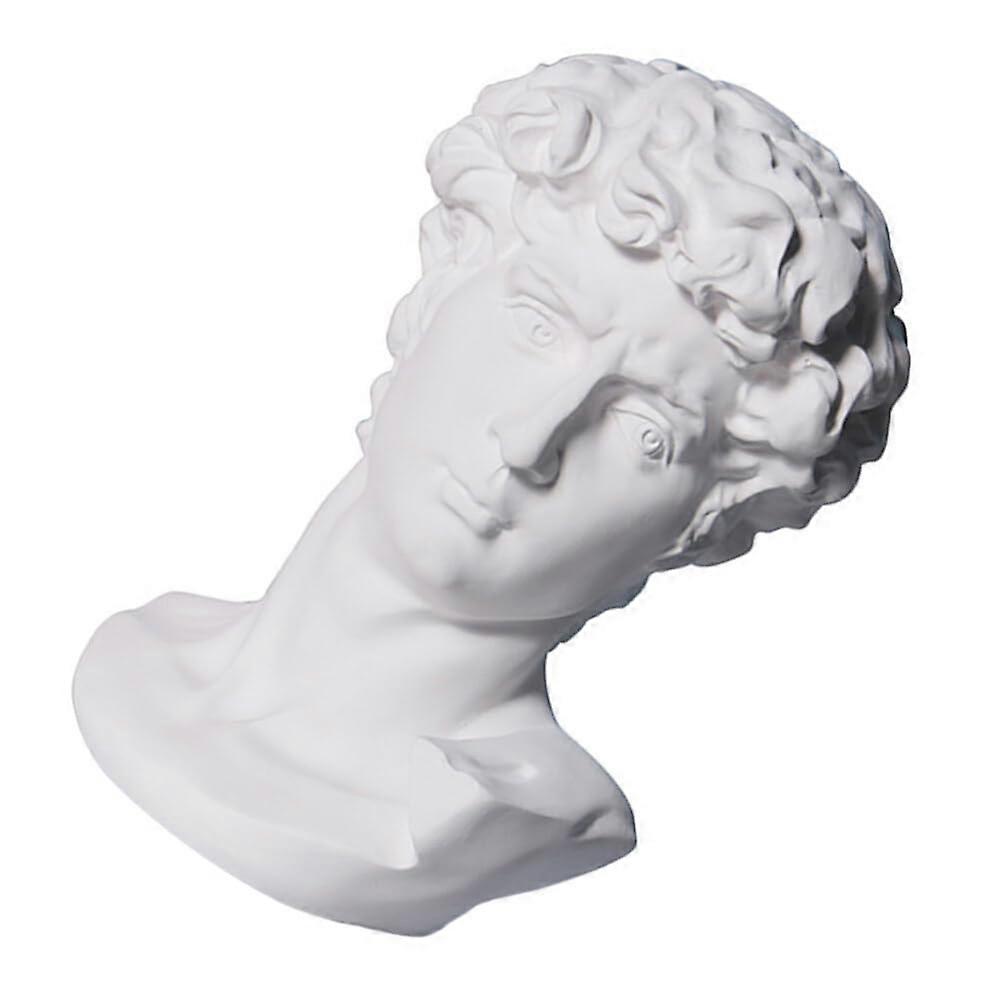 Greek Mythology Statue, Resin, For Home Office Decor, Various Sizes - Elegant Desk Accent, White