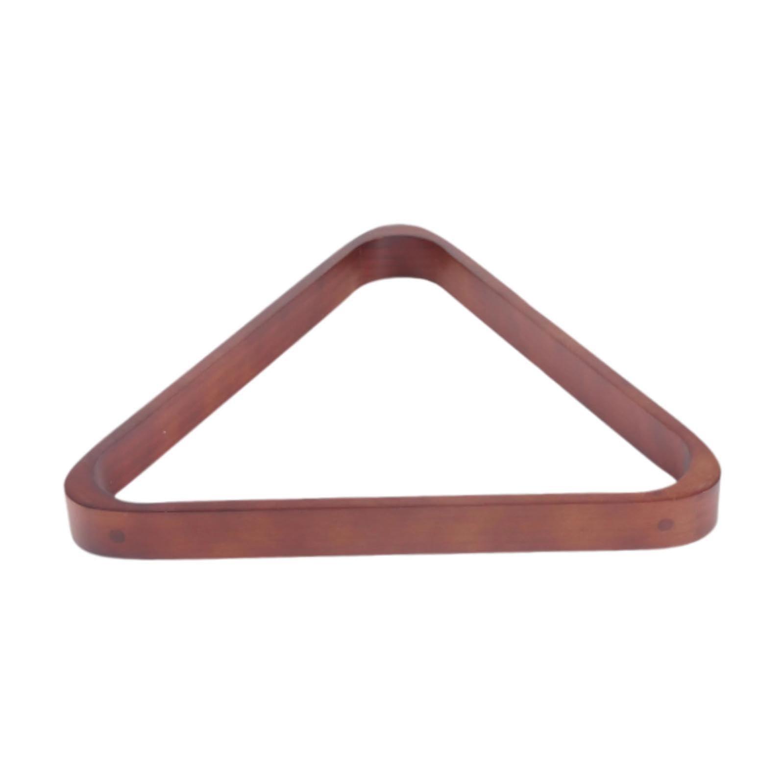 Billiard Ball Rack Billiard table equipment Triangle Rack, Billiard supplies, Home game Snooker Training Indoor Positioning frame Brown