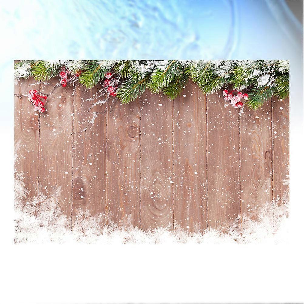 Holiday Backdrops For Photography Christmas Party Decorations Wooden Style Photo Background 5x3ft High Resolution 1Pcs