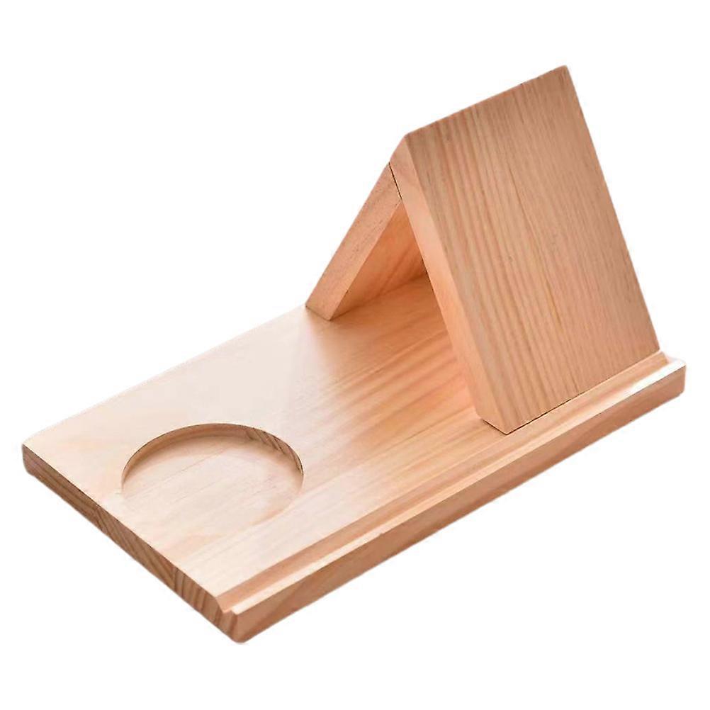 Small Reading Book Holder Triangle Book Rest For Cups Phones Minimalist Design 25.00X16.00X14.00CM Book Support 1 Set