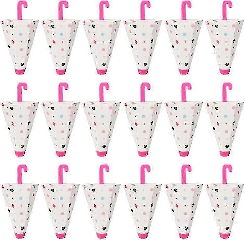 25pcs Umbrella Candy Gift Boxes, Sweet Storage Containers, Watermelon Design