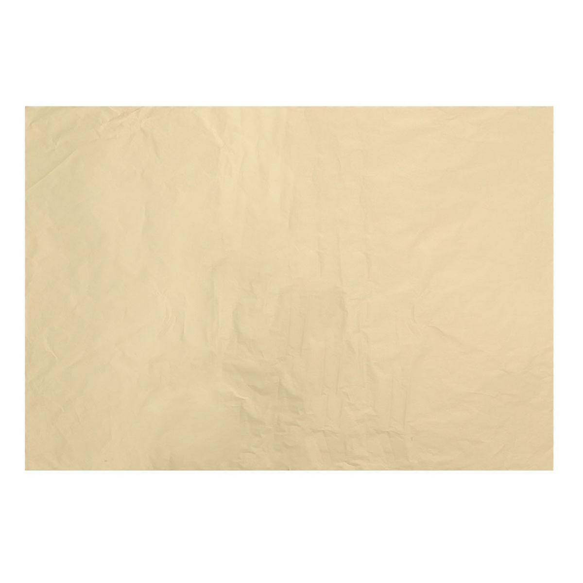 Flower Paper For Bouquets Golden Rectangular Semi-Transparent present Wrapping DIY Projects 50*75cm 20Pack