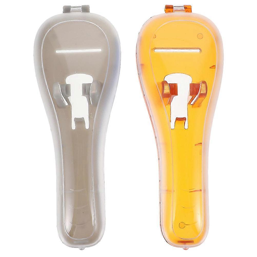 Shaving Cases Storage Container Travel Daily Use Orange 16.5x6x3.5cm Storage 2Set