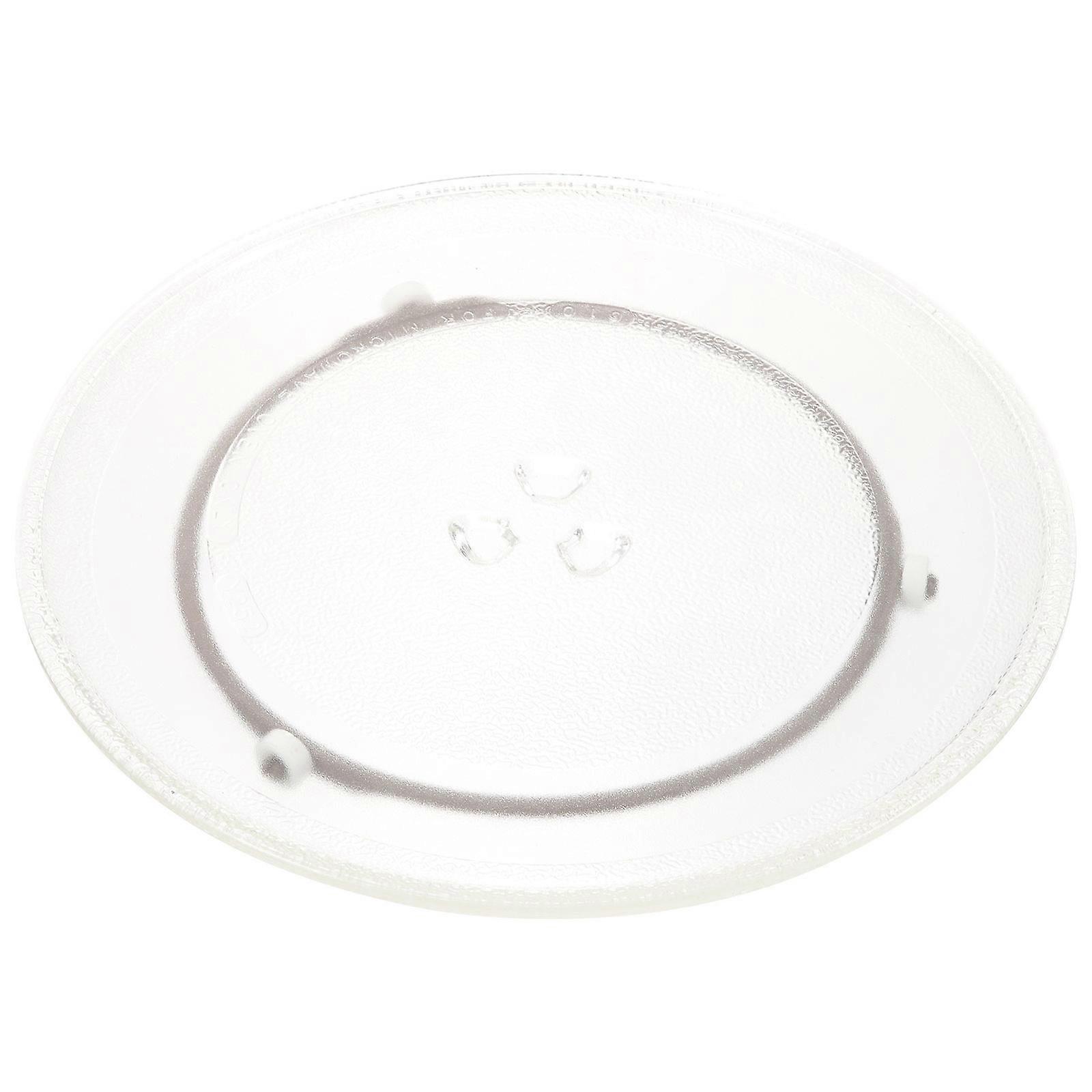 電子レンジターンテーブルリング電子レンジガラスプレートキッチン使用24.5x24.5cm調理サポート1セット