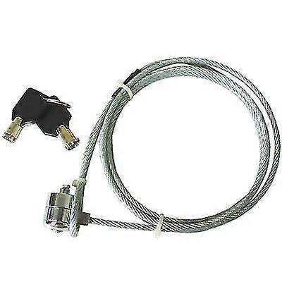 Anti-theft Office Notebook Portable PC Computer Desk Key Lock Chain for Security