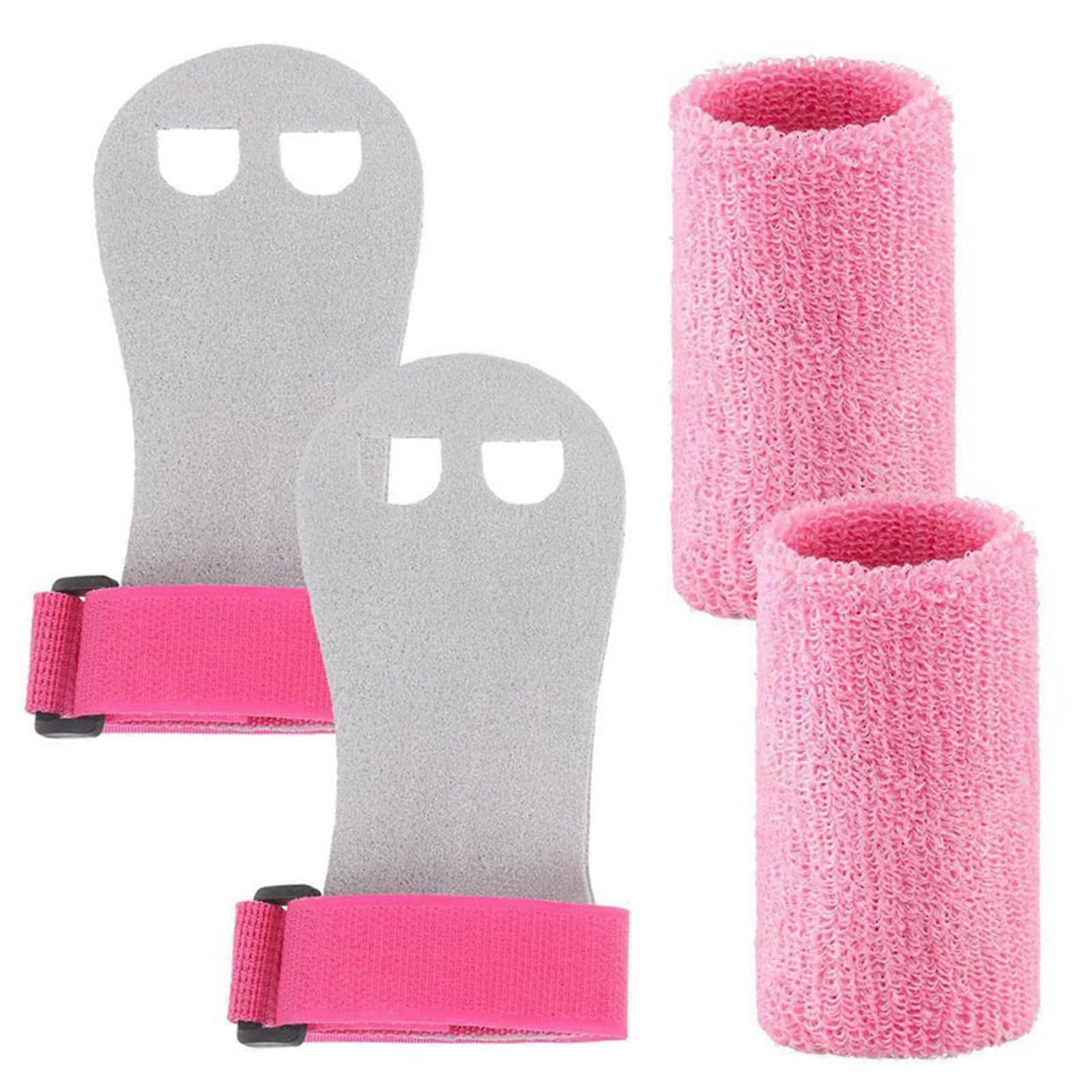 Gants De Poignée Pour Enfants Poignet Gymnastique Poignées Gants D’entraînement Et Enveloppes De Poignet Ensemble De Fitness Pour Fille Et Enfants Réf : 7612