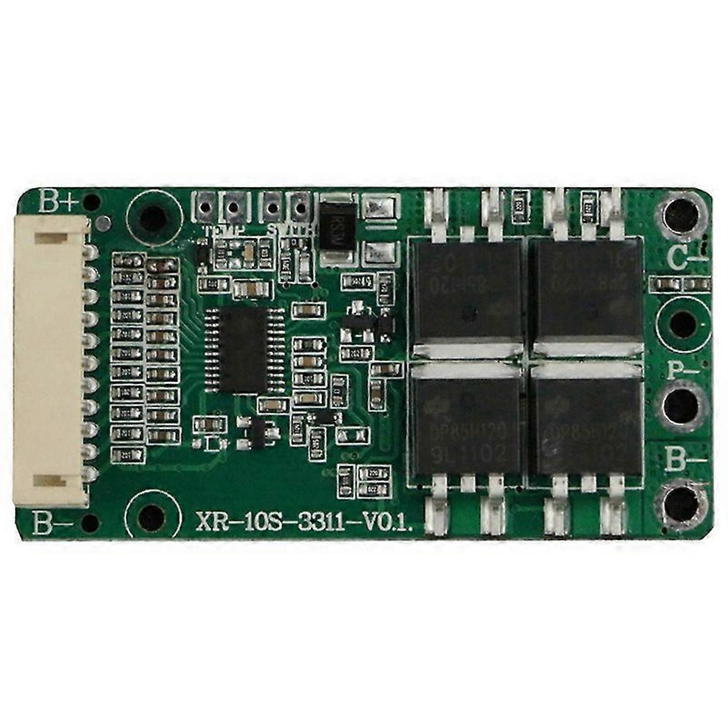 BMS 10S 36V 15A 18650 Li-Ion Lithium Battery Charge Protection Board PCB PCM Common Port for Escoote