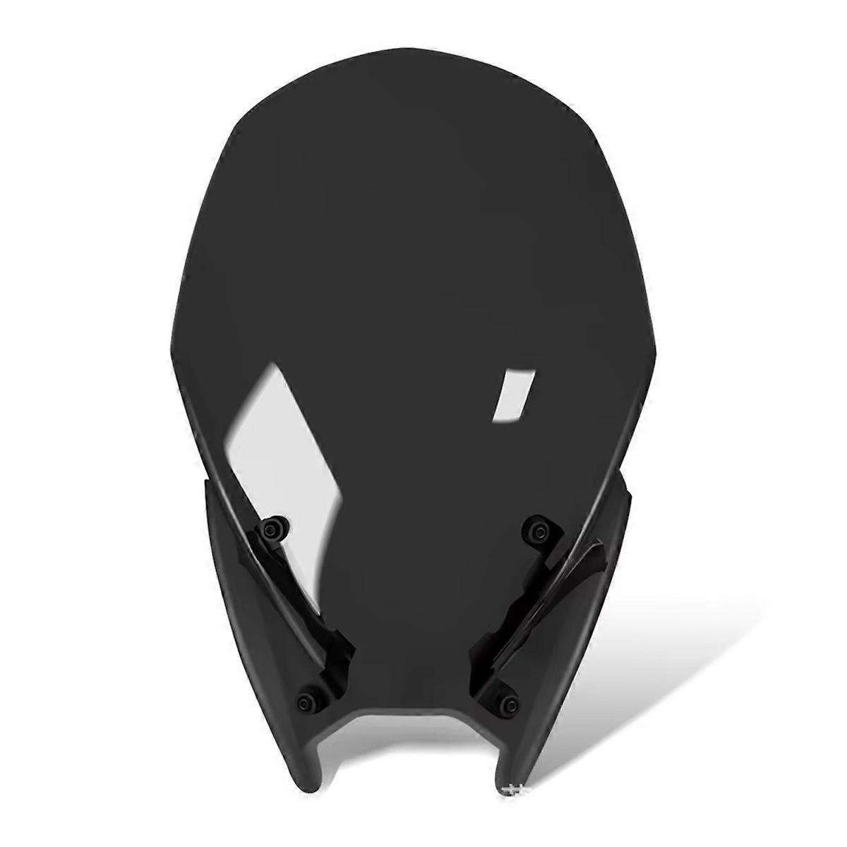 Front Heightening Windshield Windscreen Wind Deflectors Black