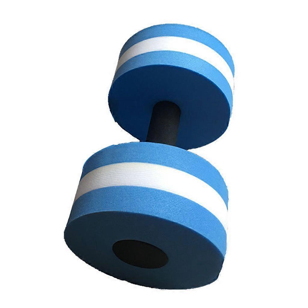 Water Dumbbells - Floating, Foam, for Water Fitness, Blue