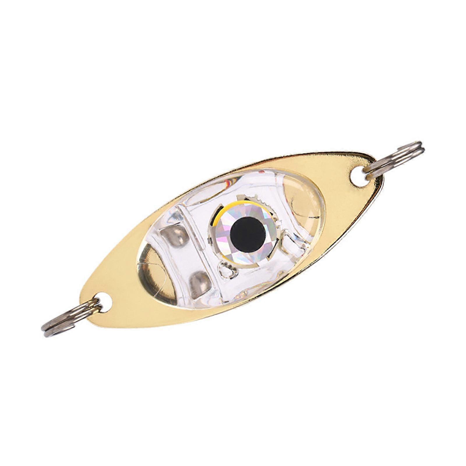 Lighted Fishing Spoons Trolling Deep Drop Fishing Lures LED Lighted Baits Flasher LED Fishing Lures Underwater Flasher