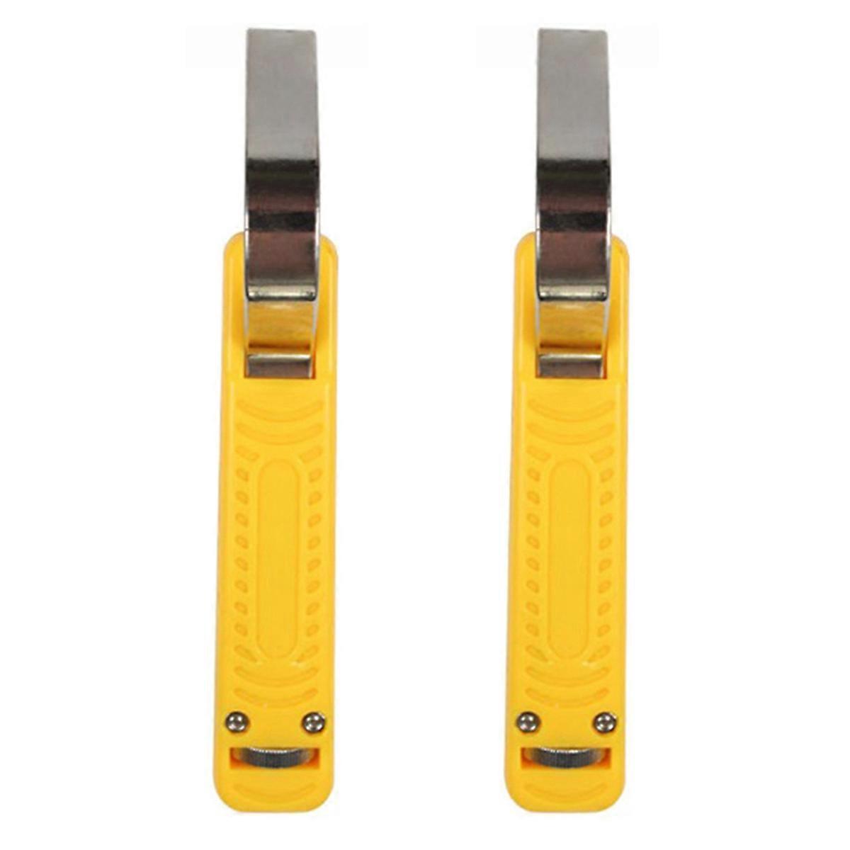 2X Cable Cutter Stripper Combo Tool for Stripping Round PVC Cable Diameter, LY25-4