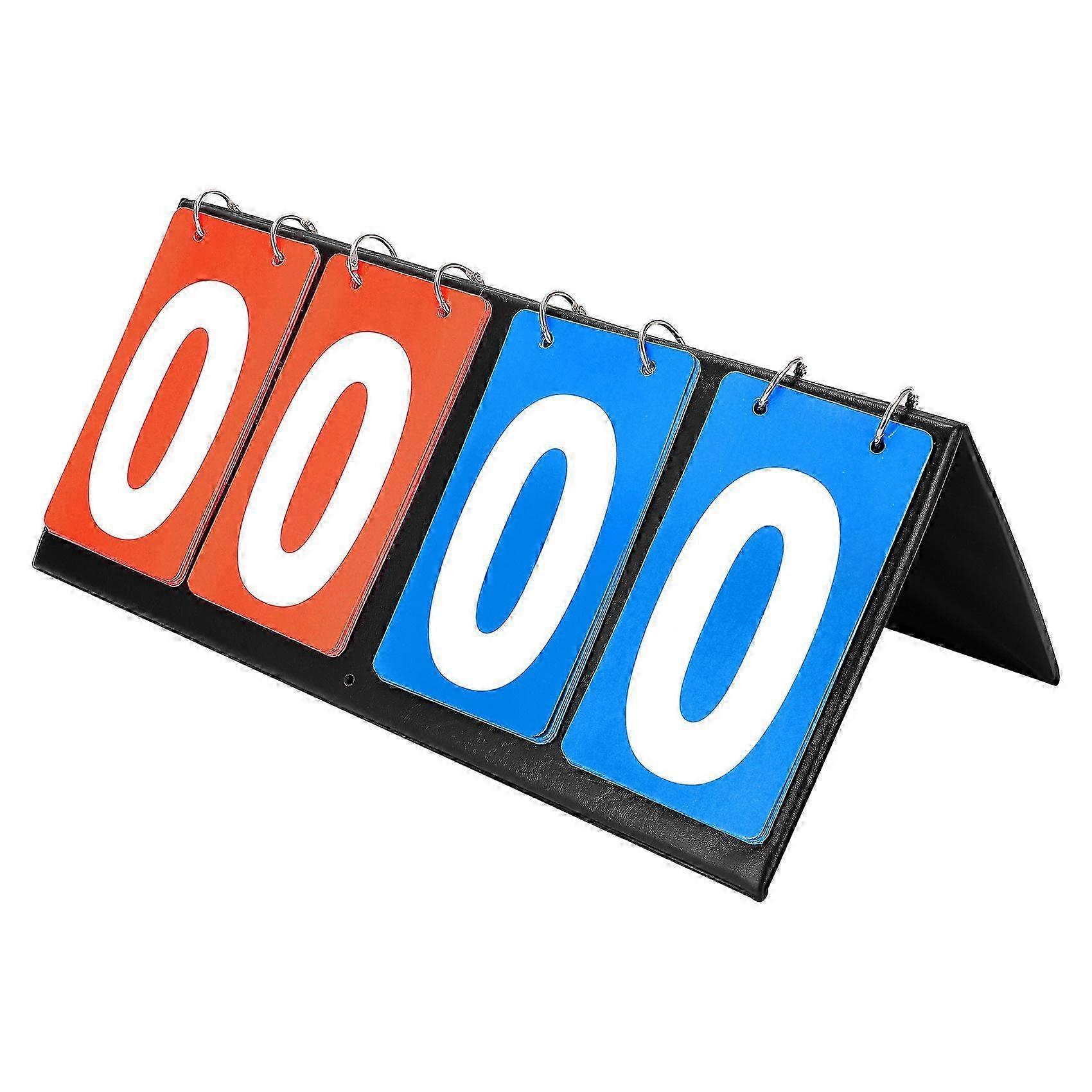 4 Digit Score Board Basketball Soccer Scoreboard for Basketball Football Badminton Volleyball Table