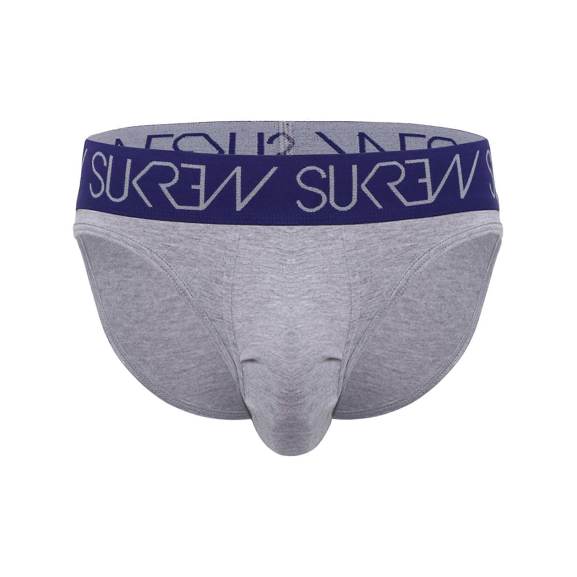SUKREW Classic Brief Grey Marl | Men's Underwear | Men's Briefs