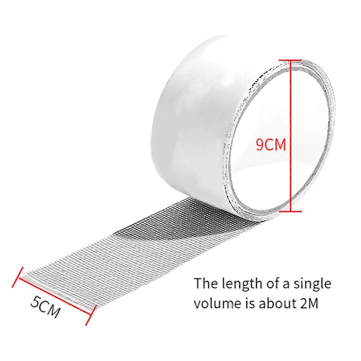 30PCS Screen Repair Tape Avoid Insect Fly Door Window Mosquito Net Patch for Repair Holes Tears White Black Gray