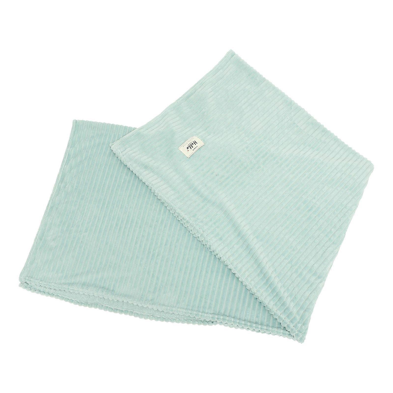 Bedding Throw Blankets Multifunctional Travel Blanket Office Nap Sky-Blue 200.00X150.00X1.00cm Protect From Air Conditioner Cold 1Pack
