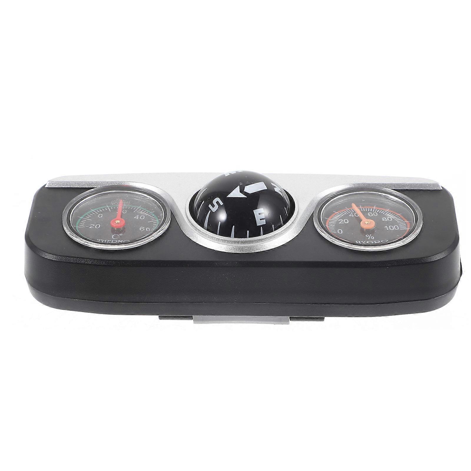 Here's a refined and professional product description for the **Multifunctional Car Compass with Temperature and Humidity Monitor**:

 

### 🚗