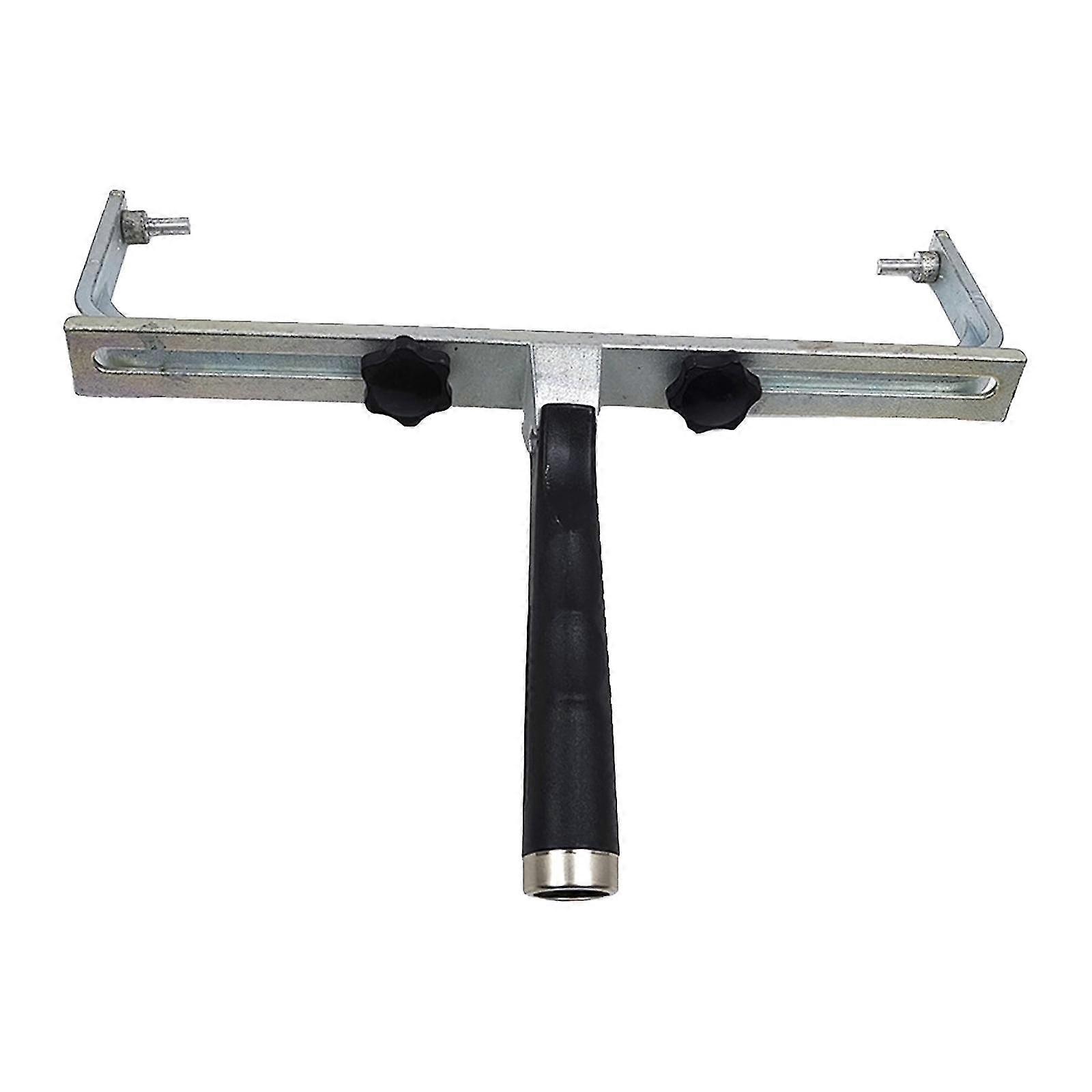 Paint Roller Frame Made of Durable Aluminum Alloy with Ergonomic Handle and Fittings for Easy Painting Use