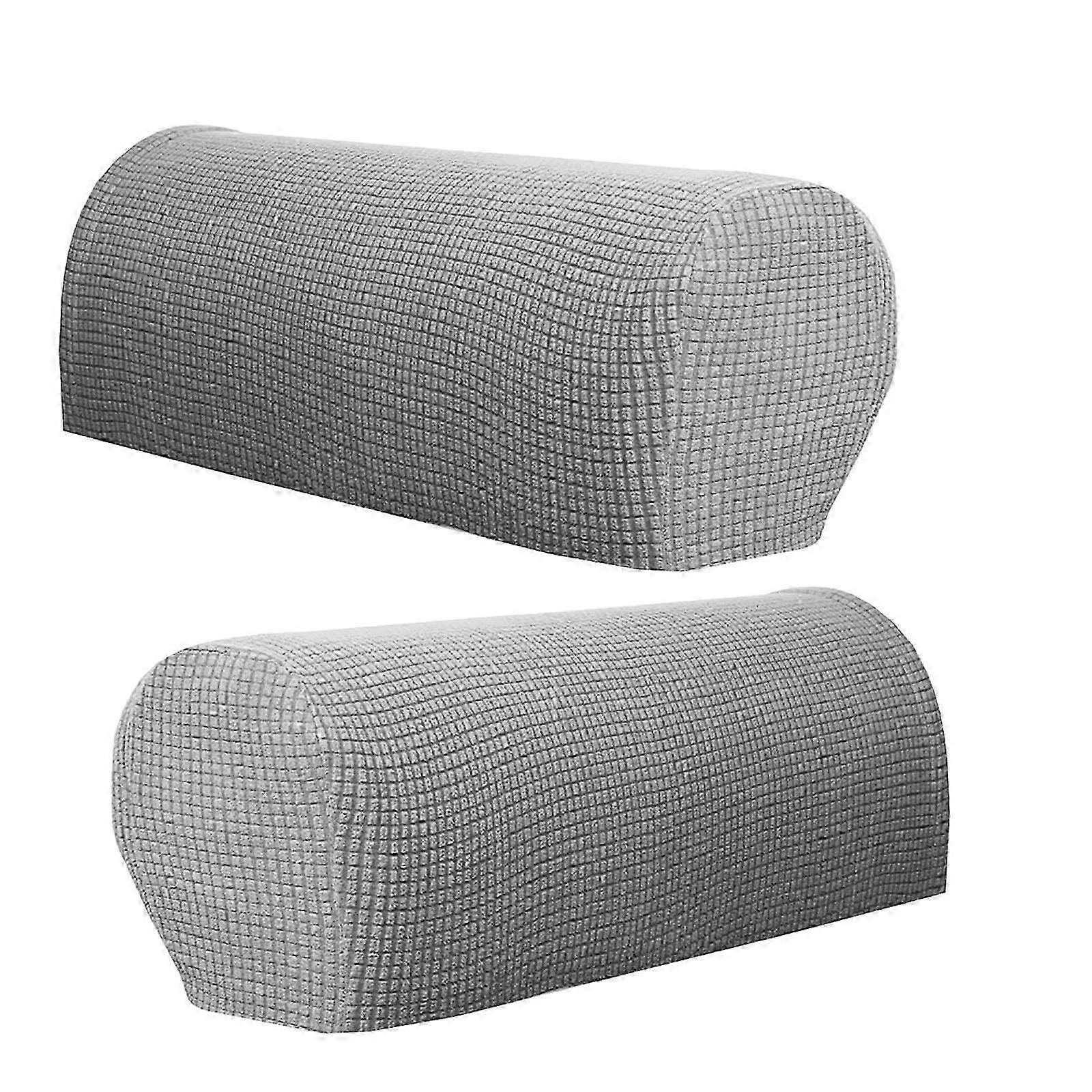 genenic Sofa Armrest Protectors for Armchairs, Sofas, Non-Slip Armchair, 2PCS/Set Fleece Premium Armrest Covers Stretchy Chair Sofa Couch Arm Protecto