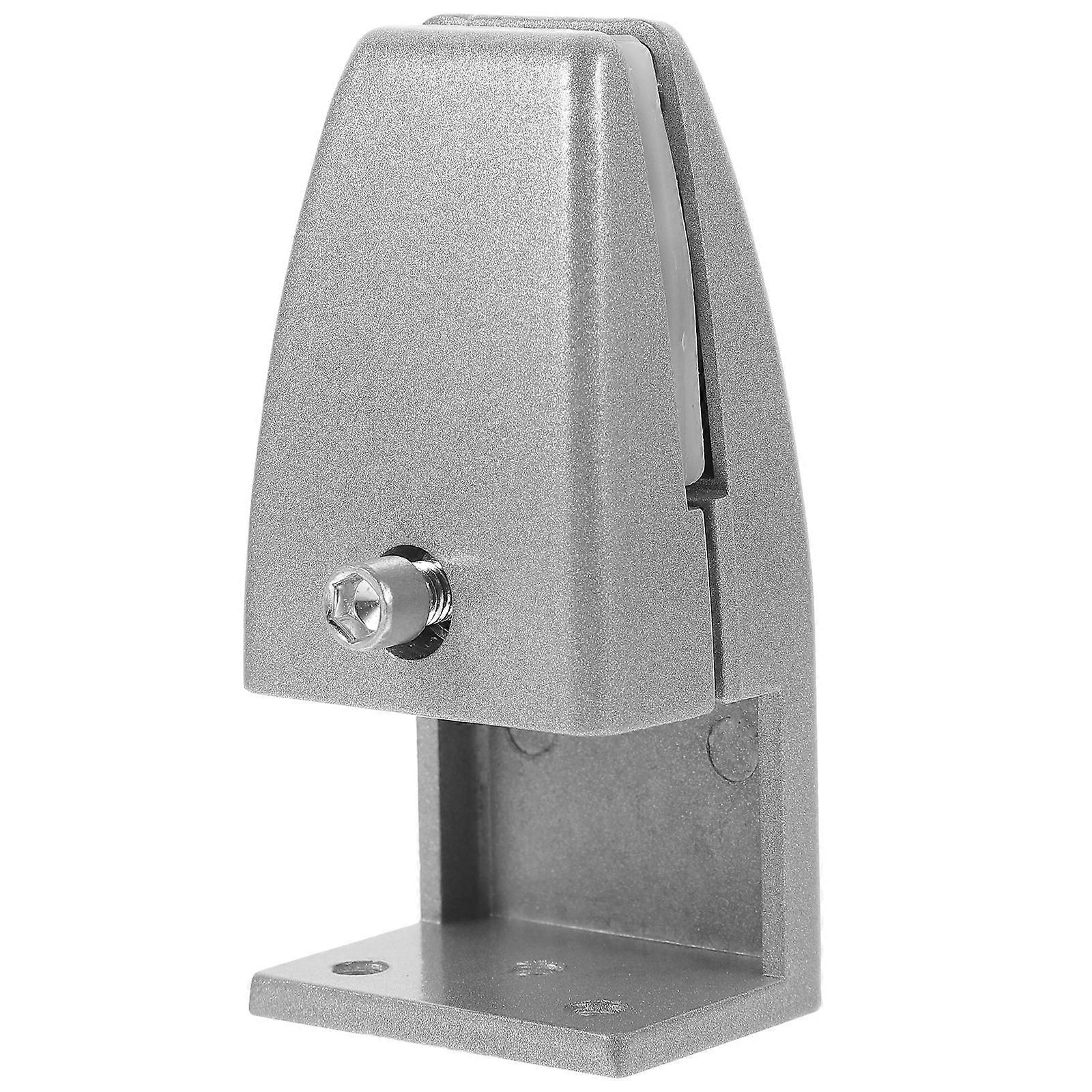 Clamp On Office Partition Support Adjustable L Shaped Aluminium Alloy Desk Divider Bracket 1Set
