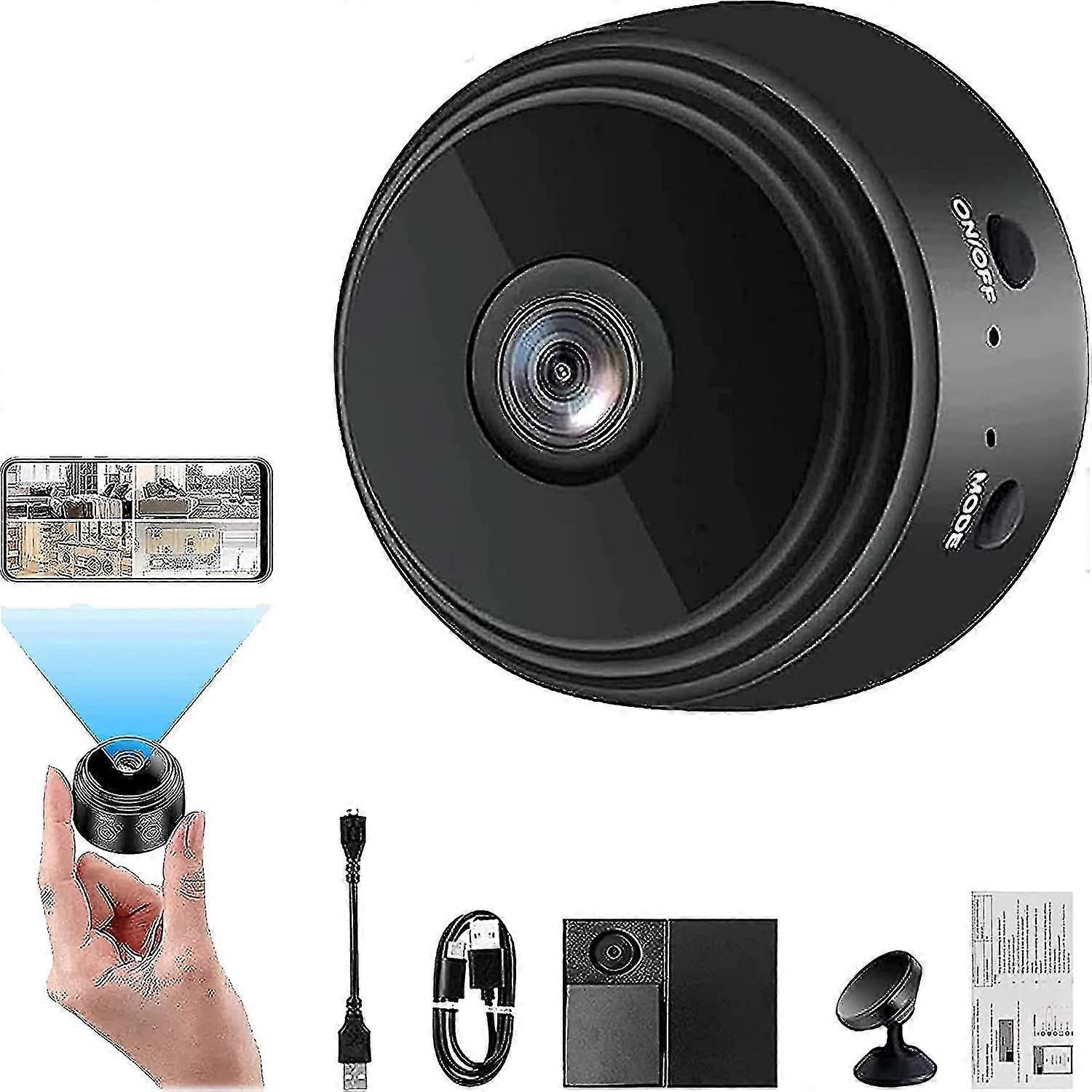 Wireless Bluetooth Magnetic Backup Camera Rear View Monitor System for Car
