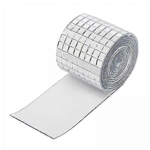 Mosaic Tiles for Crafting, Bulk Pack of Mosaic Stickers, Small Glass Mirror Strips for DIY Projects, Shimmering Disco Mirror Tiles, 3 Pieces