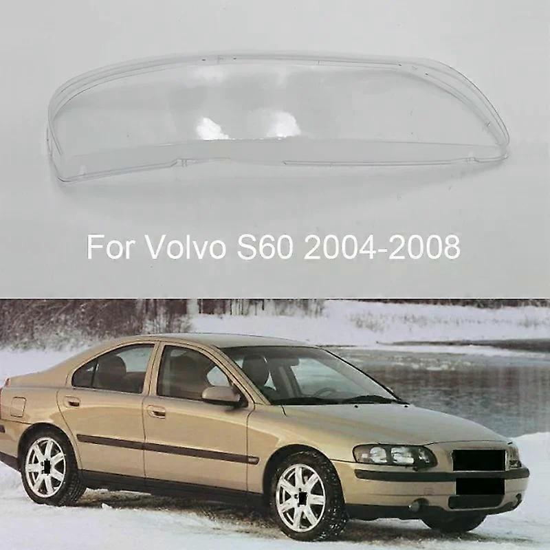 For Volvo S60 2004-2008 V60 V70 Headlights Cover Headlamp Shell Transparent Lampshade Replace Original Lamp Shade Glass Lens