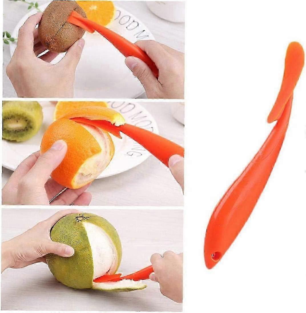 Peeling Kitchen Knife Slicing Machine Orange Peeling Cutting