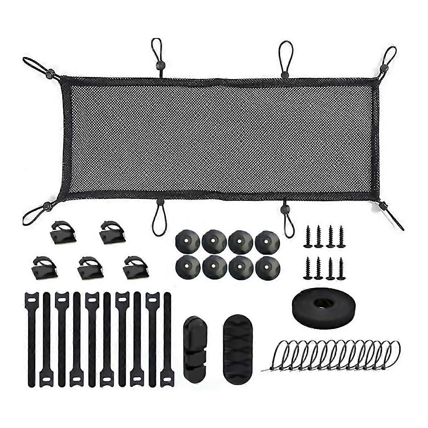For Cable Management Net Kit,capacity Cord Organizer Net Under Desk