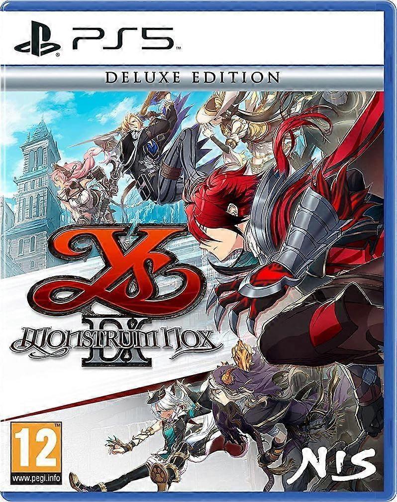 Ys IX Monstrum Nox PS5 Game Deluxe Edition (German)
