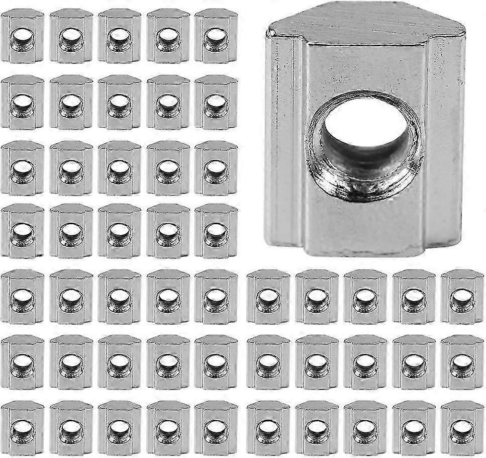 Ensemble de 50pcs écrous en T coulissants Norme européenne (EU30-M5)